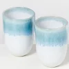Clearance Alcachofra Becher Gros Grunblau Große Becher