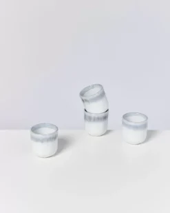Fashion Alcachofra 4Er Set Becher Klein Graublau 4 Teilige Sets