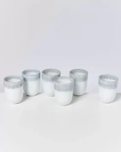 New Alcachofra 6Er Set Becher Gros Graublau 6 Teilige Sets
