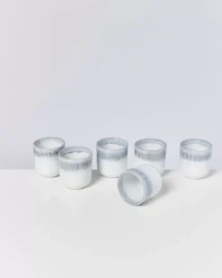 Fashion Alcachofra 6Er Set Becher Klein Graublau Tassen & Becher