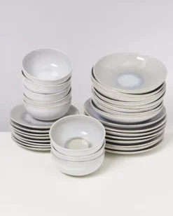 Shop Alcachofra Graublau - 32 Teiliges Set Geschirr Sets