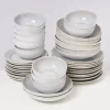 Discount Alcachofra Graublau - 40 Teiliges Set Geschirr Sets