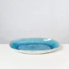 Clearance Alcachofra Servierplatte L Grunblau Servierplatten