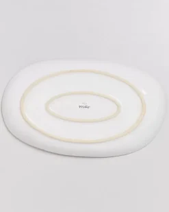 Best Sale Alcachofra Servierplatte L Graublau Servierplatten