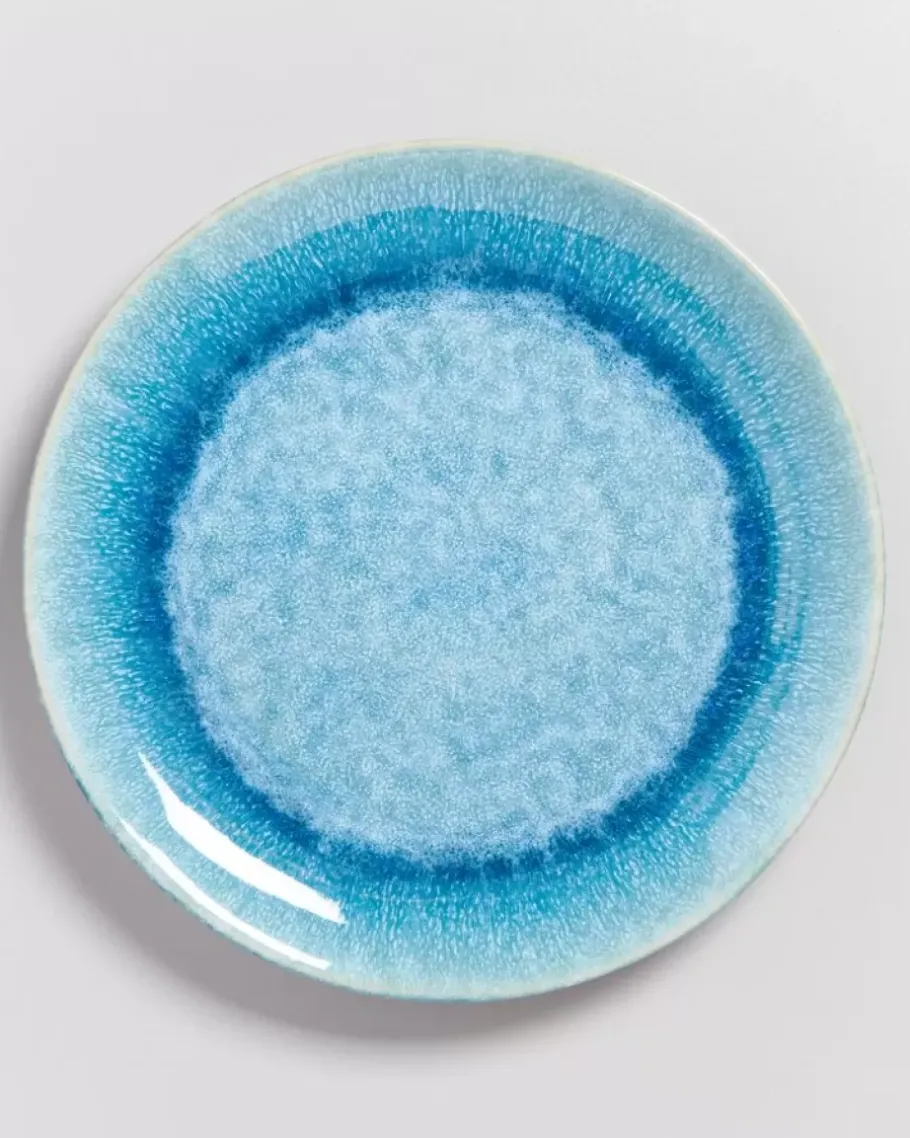 Best Sale Alcachofra Teller Gros Grunblau Große Teller