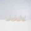 New Alegria 4Er Set Glas Gros Drops Sand Gläser