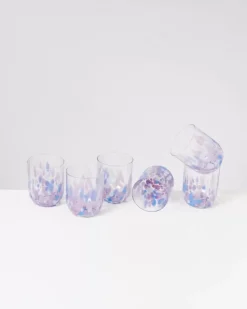 New Alegria 6Er Set Glas Gros Drops Lila Gläser
