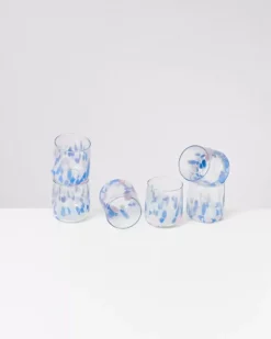 Cheap Alegria 6Er Set Glas Klein Big Drops Blau Gläser