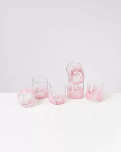 Flash Sale Alegria 6Er Set Glas Klein Big Drops Rosa Gläser