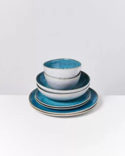 Hot Areia Aqua - 8 Teiliges Set Geschirr Sets