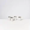 Shop Areia 4Er Set Espressobecher Grau Tassen & Becher Sets