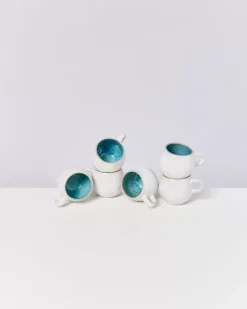 Shop Areia 6Er Set Espressotasse Aqua Tassen & Becher Sets