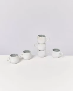 Cheap Areia 6Er Set Espressotasse Grau Tassen & Becher