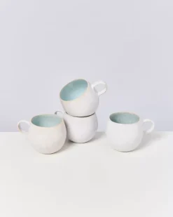 Outlet Areia 4Er Set Tasse Gros Azur Tassen & Becher Sets