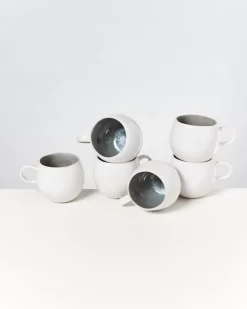 Best Areia 6Er Set Tasse Gros Grau 6 Teilige Sets