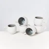 Hot Areia 6Er Set Tasse Gros Grau Tassen & Becher Sets