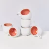 Hot Areia 6Er Set Tasse Gros Pink Tassen & Becher
