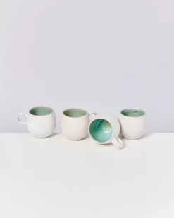 Hot Areia 4Er Set Tasse Klein Mint Tassen & Becher