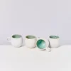 Hot Areia 4Er Set Tasse Klein Mint 4 Teilige Sets