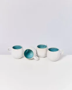 Sale Areia 4Er Set Tasse Klein Aqua 4 Teilige Sets