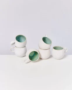 Best Sale Areia 6Er Set Tasse Klein Mint 6 Teilige Sets