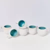 Outlet Areia 6Er Set Tasse Klein Aqua 6 Teilige Sets