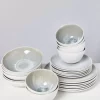 Cheap Areia Grau - 24 Teiliges Set Geschirr Sets