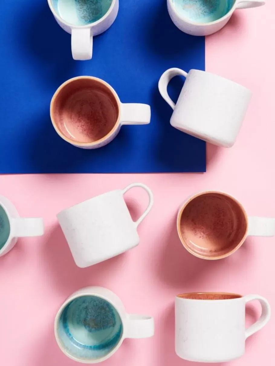 Store Areia Nodoa Tasse Pink Große Tassen