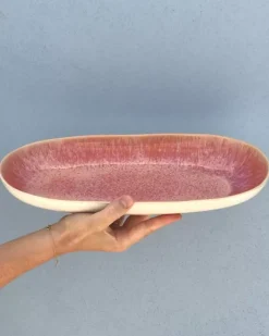 Online Areia Servierplatte L Pink Servierplatten
