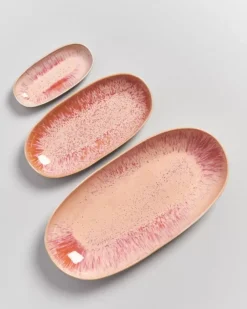 Online Areia Servierplatte L Pink Servierplatten