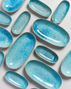 Cheap Areia Servierplatte M Aqua Schmuckschälchen