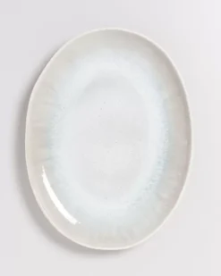 Discount Areia Servierplatte Oval L Grau Servierplatten