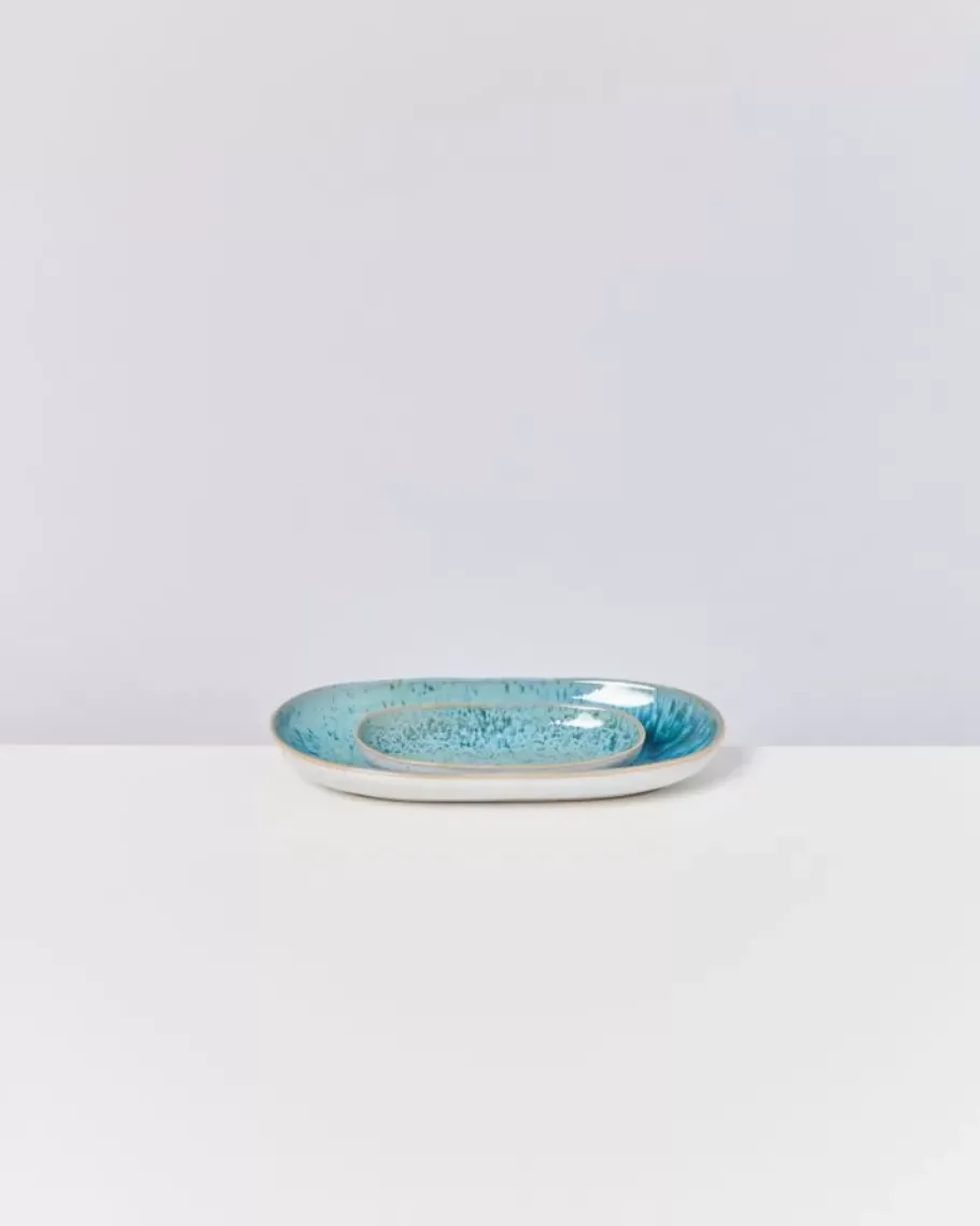 Sale Areia Servierplatte S Aqua Schmuckschälchen