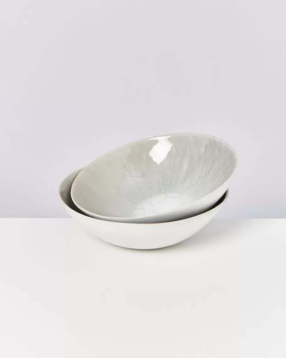 Best Sale Areia Servierschale Gros Flach Grau Obstschalen