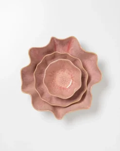 Fashion Areia Shell Muslischale Pink Müslischalen