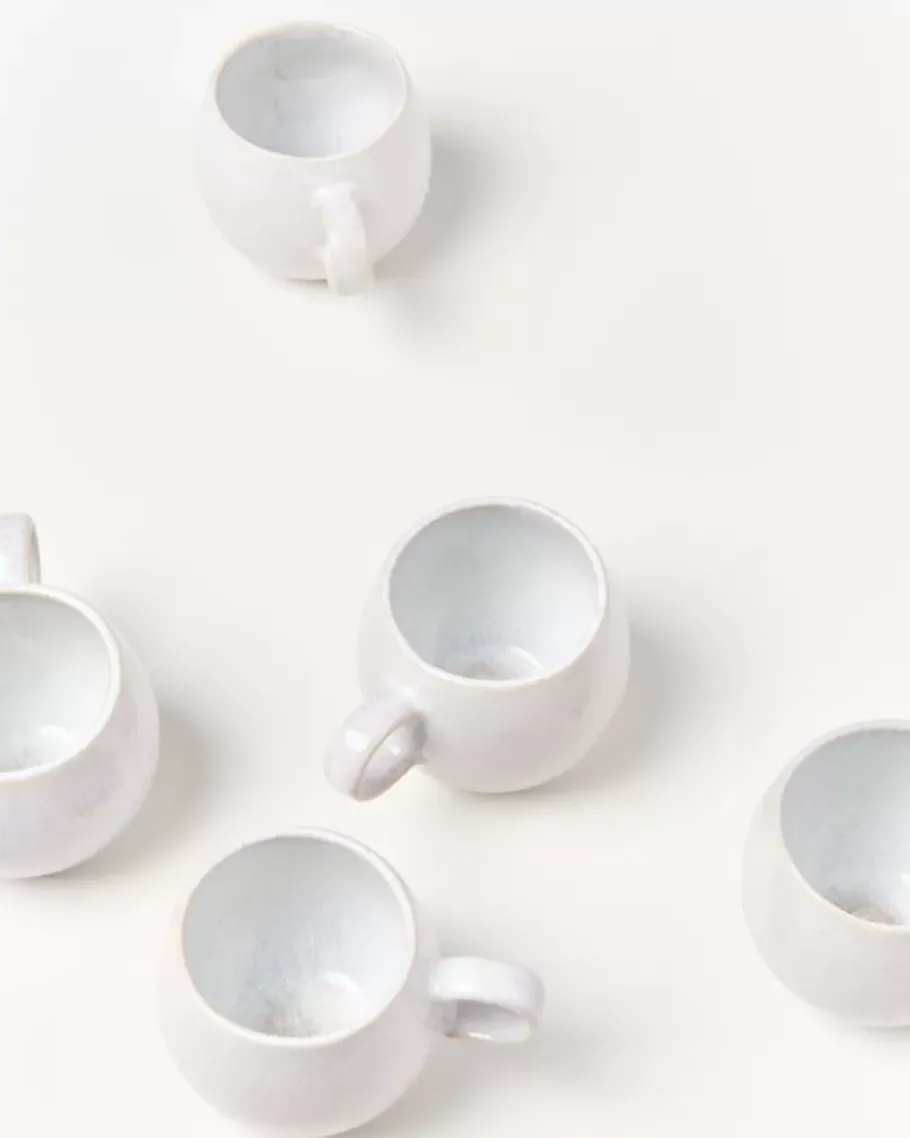 New Areia Tasse Gros Weis Große Tassen