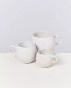 New Areia Tasse Gros Weis Große Tassen