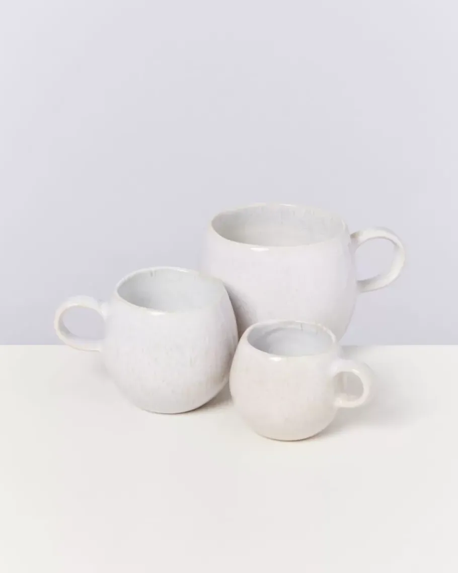 New Areia Tasse Gros Weis Große Tassen
