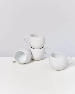 New Areia Tasse Gros Weis Große Tassen
