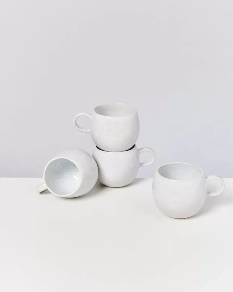 New Areia Tasse Gros Weis Große Tassen