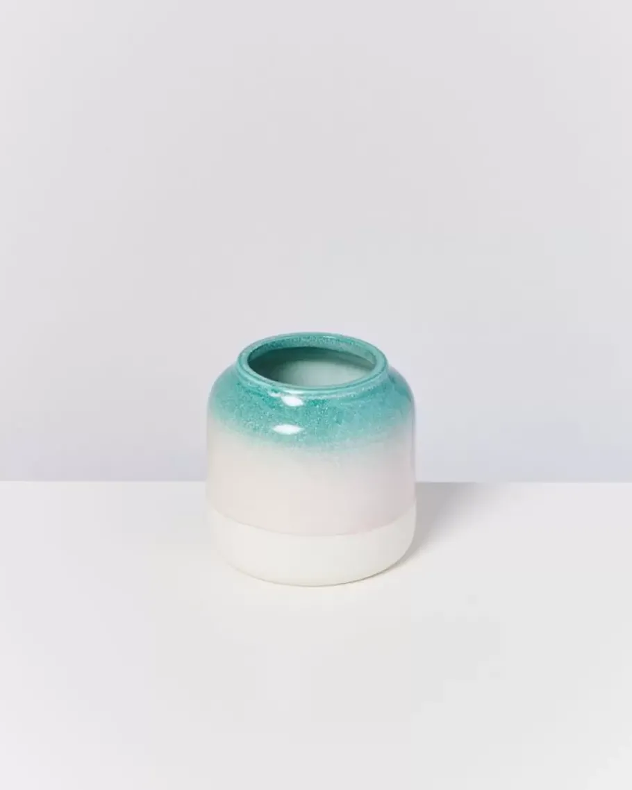 Best Bebe Vase Grun Rosa Gesprenkelt Vasen
