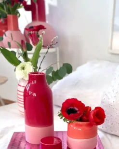 Clearance Bebe Vase Rose Coral Bebe