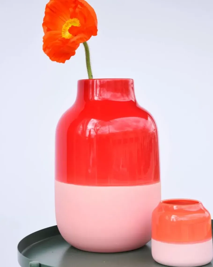 Clearance Bebe Vase Rose Coral Bebe