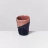 Cheap Bica Espressobecher Pink Navy Tassen & Becher
