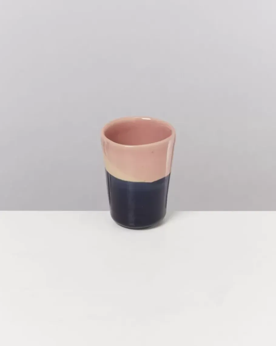 Sale Bica Espressobecher Pink Navy Cream Tassen & Becher