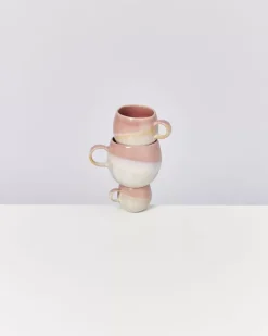 Best Sale Bica Tasse Klein Pink Cream Tassen & Becher