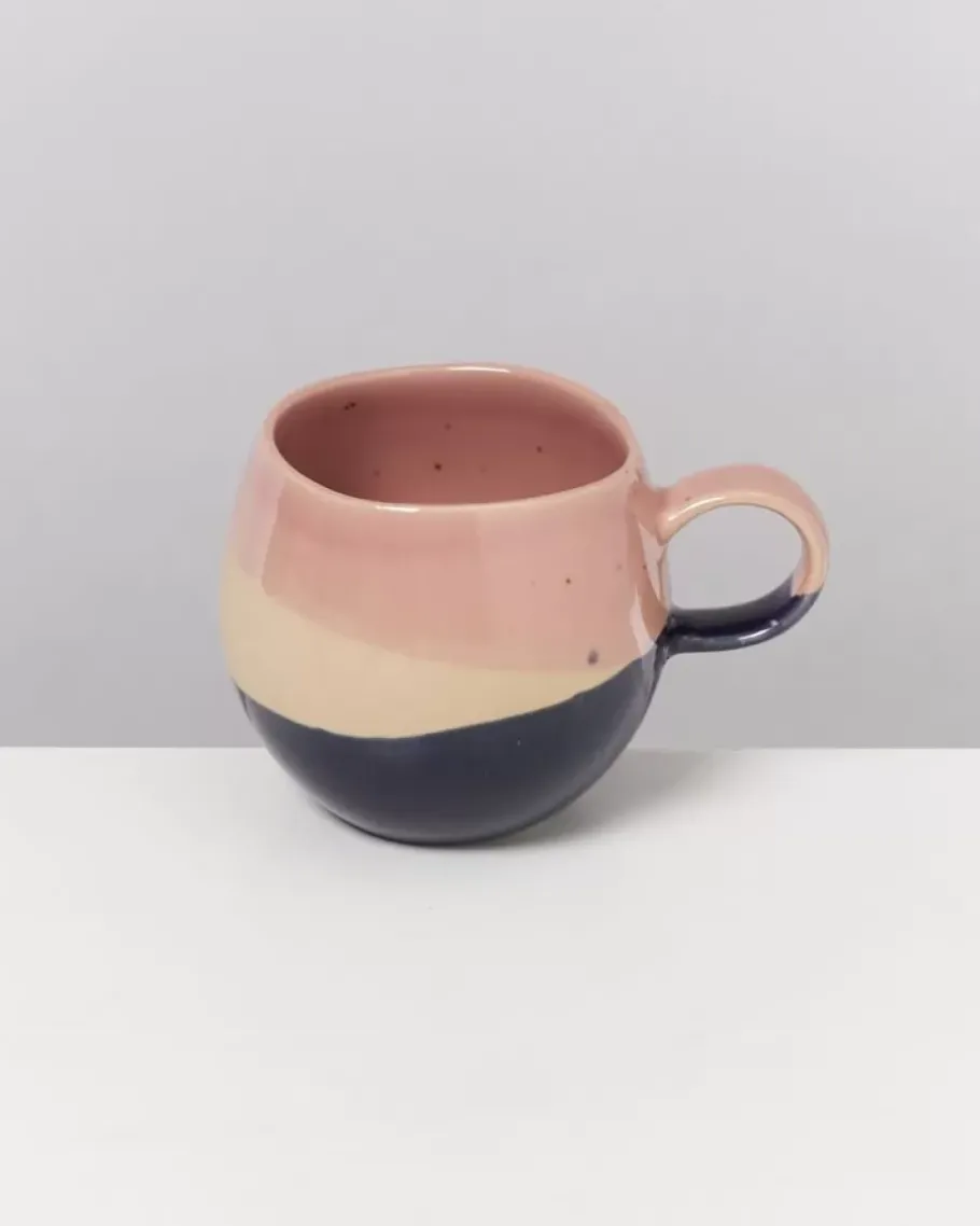Cheap Bica Tasse Klein Pink Navy Cream Tassen & Becher