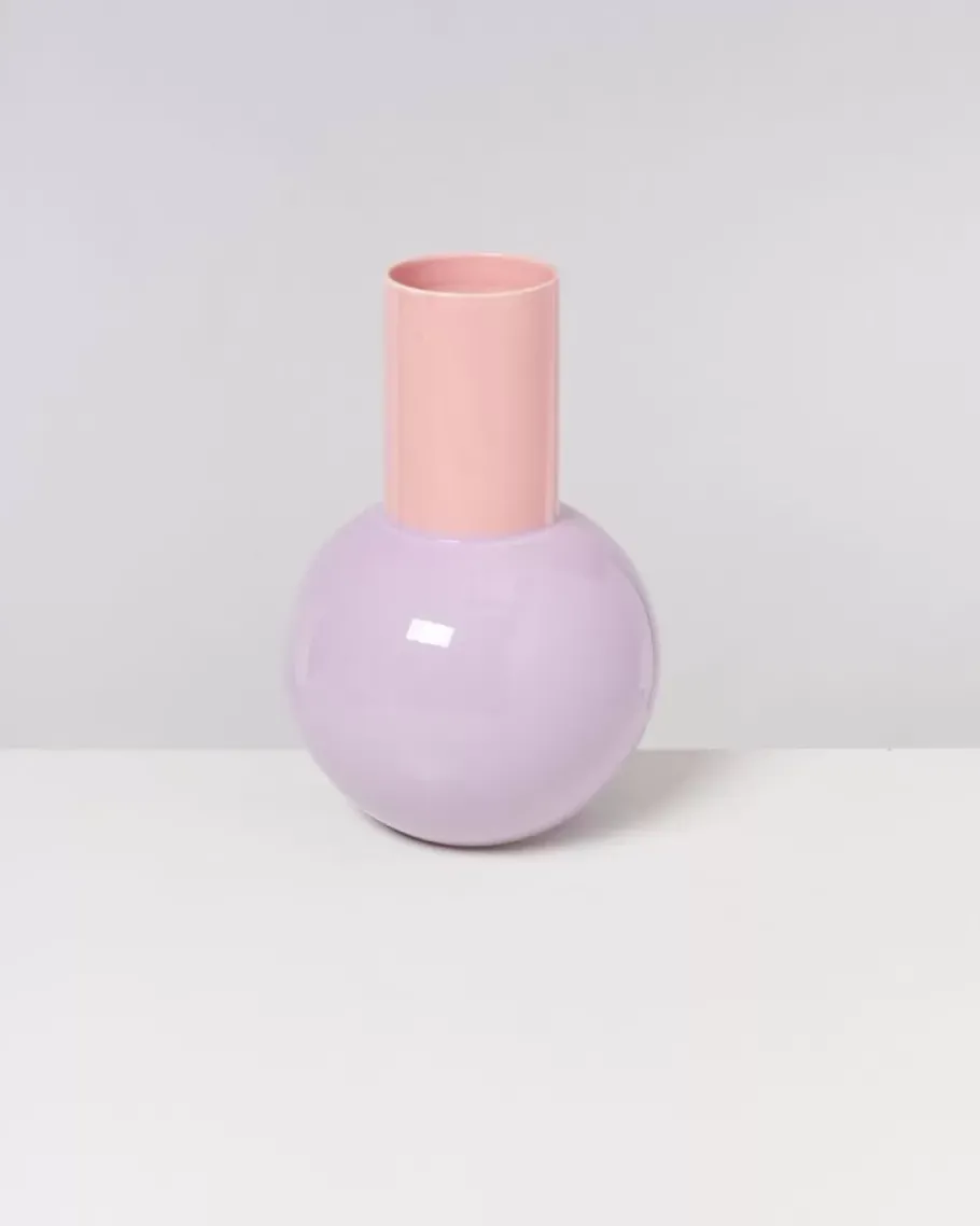 Fashion Bola Vase L Lila Rosa Bola L