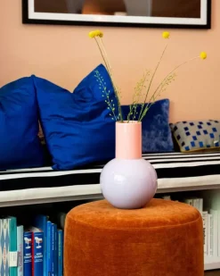 Fashion Bola Vase L Lila Rosa Bola L