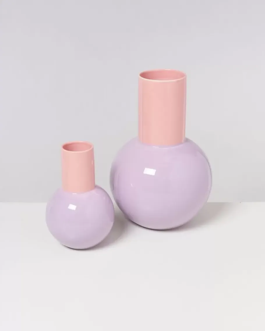 Fashion Bola Vase L Lila Rosa Bola L
